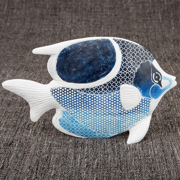 Sea Fish figurine - decorative standing object From Gifts By Fashioncraft-Wedding Cake Accessories-JadeMoghul Inc.