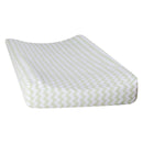 Sea Foam Chevron Changing Pad Cover-SEA FOAM-JadeMoghul Inc.