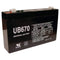 UB670, Sealed Lead Acid Battery Case, 10 pk