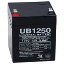 Sealed Lead Acid Battery (12V; 5Ah; .187 Tab Terminals; UB1250)-Sealed Lead Acid Batteries-JadeMoghul Inc.