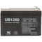 Sealed Lead Acid Battery (12V; 8Ah; .187 Tab Terminals; UB1280)-Sealed Lead Acid Batteries-JadeMoghul Inc.