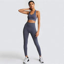seamless hyperflex workout set sport leggings and top set yoga outfits for women sportswear athletic clothes gym sets 2 piece JadeMoghul Inc. 