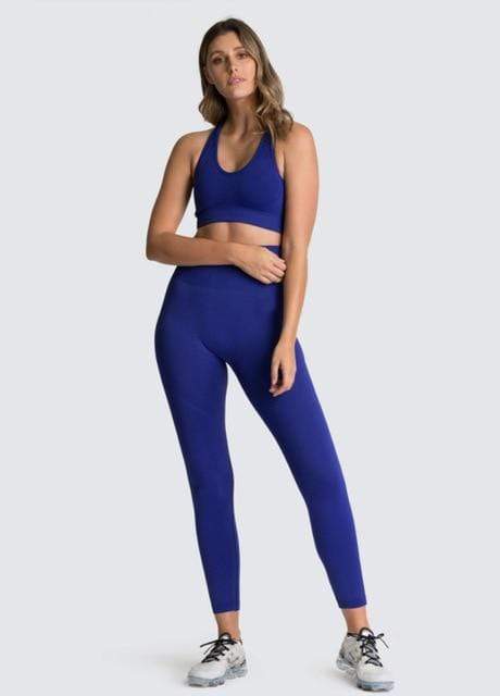 seamless hyperflex workout set sport leggings and top set yoga outfits for women sportswear athletic clothes gym sets 2 piece JadeMoghul Inc. 