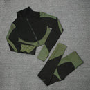 Seamless Women Yoga Sets Female Sport Gym Suits Wear Running Clothes Women Fitness Sport Gym Set Women Long Sleeve Yoga Clothing JadeMoghul Inc. 