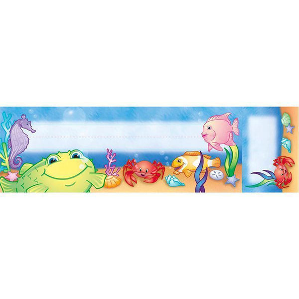 SEAT AND CUBBY SIGNS UNDER THE SEA-Learning Materials-JadeMoghul Inc.