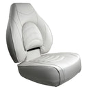 Seating Springfield Fish Pro High Back Folding Seat - White [1041606-1] Springfield Marine