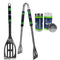 Seattle Seahawks 2pc BBQ Set with Tailgate Salt & Pepper Shakers-Tailgating Accessories-JadeMoghul Inc.