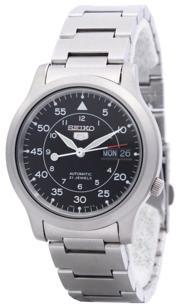 Seiko 5 Automatic SNK809 SNK809K1 SNK809K 21 Jewel Men's Watch-Branded Watches-JadeMoghul Inc.