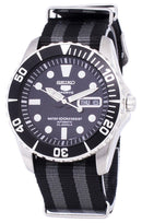 Seiko 5 Sports Automatic NATO Strap SNZF17K1-NATO1 Men's Watch-Branded Watches-White-JadeMoghul Inc.