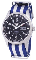 Seiko 5 Sports Automatic Nato Strap SNZG15K1-NATO2 Men's Watch-Branded Watches-Black-JadeMoghul Inc.