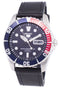 Seiko 5 Sports Automatic Ratio Black Leather SNZF15K1-LS8 Men's Watch-Branded Watches-Blue-JadeMoghul Inc.