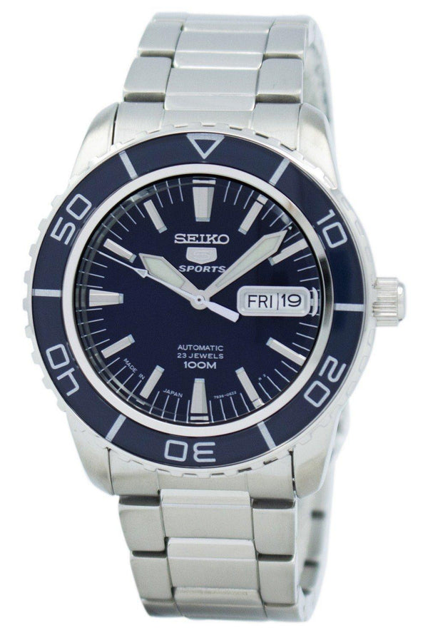 Seiko 5 Sports Automatic SNZH53 SNZH53J1 SNZH53J Men's Watch-Branded Watches-JadeMoghul Inc.