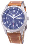 Seiko 5 Sports SNZG11K1-LS17 Automatic Brown Leather Strap Men's Watch-Branded Watches-Black-JadeMoghul Inc.