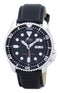 Seiko Automatic Diver's 200M Ratio Black Leather SKX007K1-LS10 Men's Watch-Branded Watches-Black-JadeMoghul Inc.