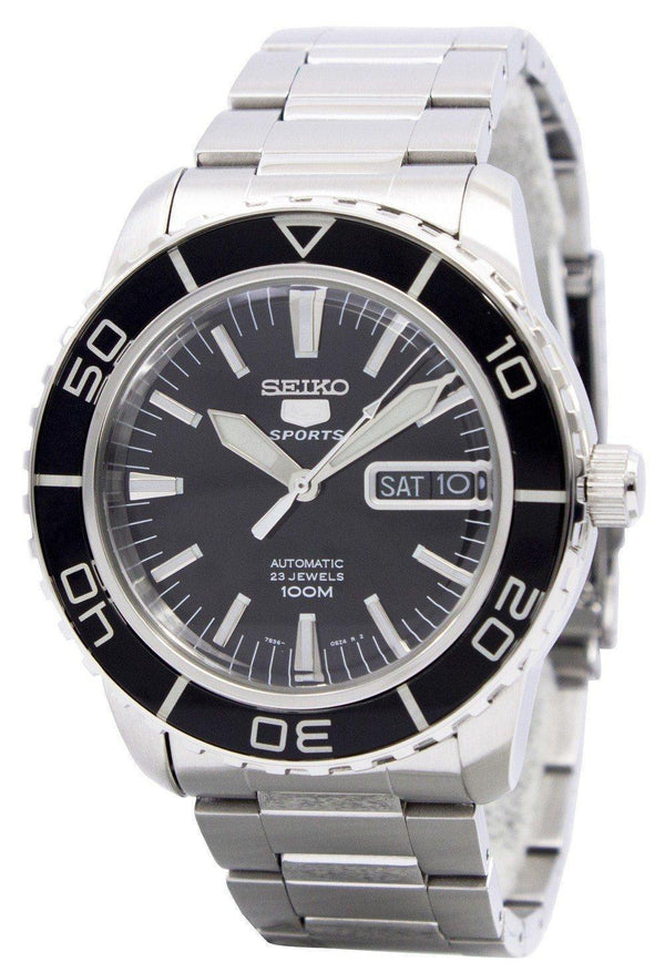 Seiko Automatic Sports SNZH55 SNZH55K1 SNZH55K Men's Watch-Branded Watches-JadeMoghul Inc.