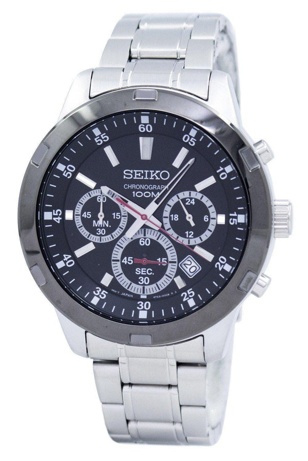 Seiko Chronograph Quartz SKS611 SKS611P1 SKS611P Men's Watch-Branded Watches-JadeMoghul Inc.