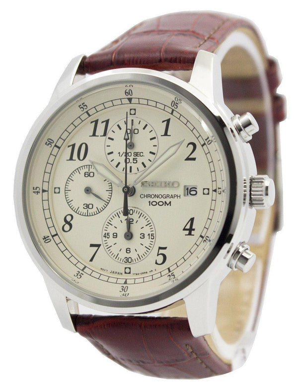 Seiko Chronograph SNDC31 SNDC31P1 SNDC31P Men's Watch-Branded Watches-JadeMoghul Inc.