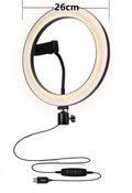 Selfie Ring Lamp Led Ring Light Selfie With Tripod Ring For Selfie Phone Video Photography Lighting For Youtube Phone Holder JadeMoghul Inc. 