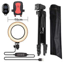 Selfie Ring Lamp Led Ring Light Selfie With Tripod Ring For Selfie Phone Video Photography Lighting For Youtube Phone Holder JadeMoghul Inc. 