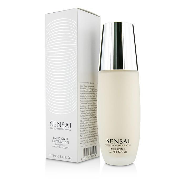 Sensai Cellular Performance Emulsion III - Super Moist (New Packaging) - 100ml-3.4oz-All Skincare-JadeMoghul Inc.