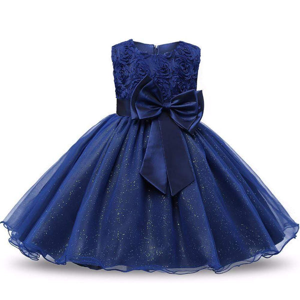 Sequin Girl Dress Bebe Children Clothing Wedding Party Girls Dresses first birthday Clothes Newborn Princess Infant Dress Girl AExp