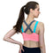 Sexy Sports Bra Top for Fitness Women Push Up Cross Straps Yoga Running Gym Femme Active Wear Padded Underwear Crop Tops Female JadeMoghul Inc. 