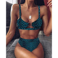 Sexy Swimsuit Women High Waist Bikini  Micro High Leg Swimming Suit for Bathing Suit Snake Print Swimwear Women 2020 Bikinis Set JadeMoghul Inc. 