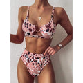 Sexy Swimsuit Women High Waist Bikini  Micro High Leg Swimming Suit for Bathing Suit Snake Print Swimwear Women 2020 Bikinis Set JadeMoghul Inc. 