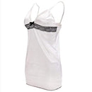 Sexy Women Lingerie Lady Underwear Lace Night Dress White Babydoll Sleepwear with G-string Sleeping Wear Lack Tight Bow AExp