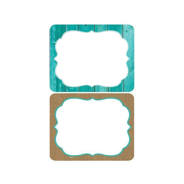 SHABBY CHIC NAME TAGS LABELS-Learning Materials-JadeMoghul Inc.