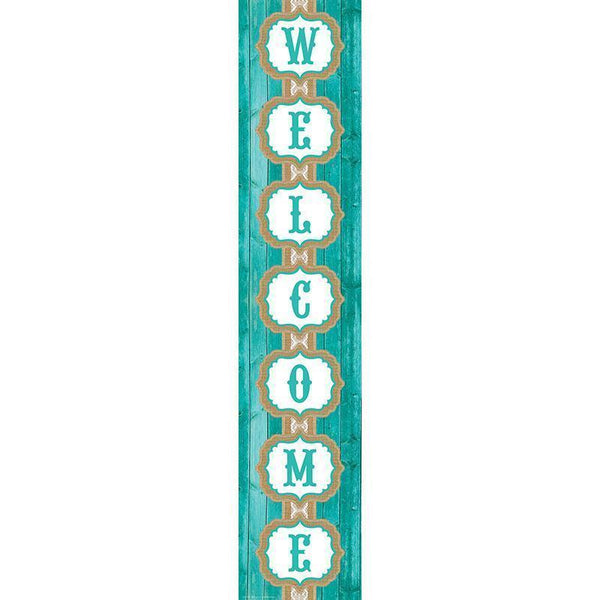 SHABBY CHIC WELCOME BANNER-Learning Materials-JadeMoghul Inc.