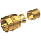 Shakespeare PL-259-CP-G - Solderless PL-259 Connector for RG-8X or RG-58-AU Coax - Gold Plated [PL-259-CP-G]-Accessories-JadeMoghul Inc.
