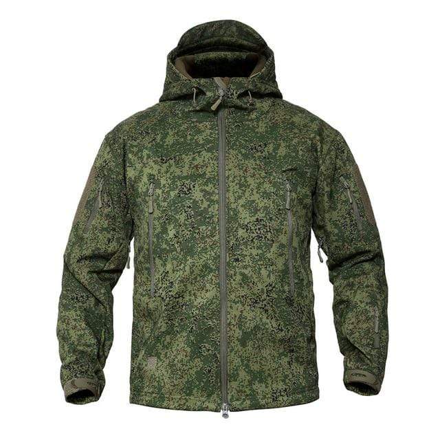 Shark Soft Shell Military Tactical Jacket Men Waterproof Warm Windbreaker US Army Clothing Winter Big Size Men Camouflage Jacket JadeMoghul Inc. 