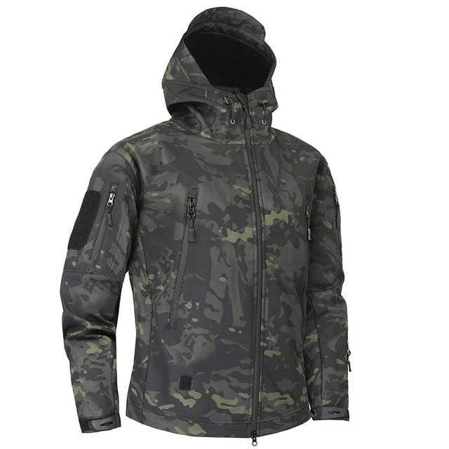 Shark Soft Shell Military Tactical Jacket Men Waterproof Warm Windbreaker US Army Clothing Winter Big Size Men Camouflage Jacket JadeMoghul Inc. 