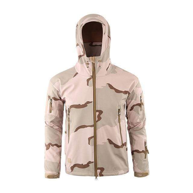 Shark Soft Shell Military Tactical Jacket Men Waterproof Warm Windbreaker US Army Clothing Winter Big Size Men Camouflage Jacket JadeMoghul Inc. 