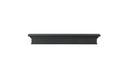 Shelf Black Shelf - 48" Classic Design Black MDF Mantel Shelf HomeRoots