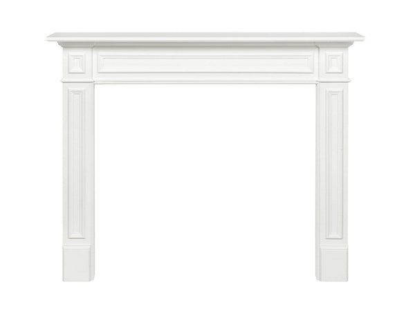 Shelf Fireplace Mantel Shelf - 48" Sophisticated White MDF Mantel Shelf HomeRoots