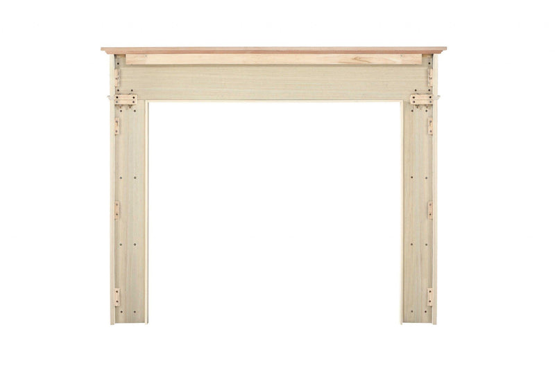 Shelf Fireplace Mantel Shelf - 64" Unfinished Wood Mantel Shelf HomeRoots