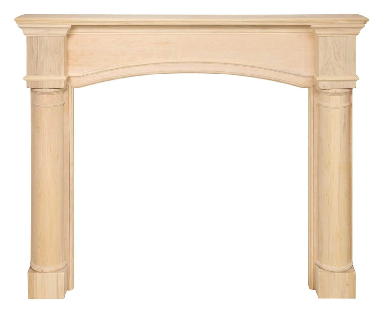 Shelf Fireplace Mantel Shelf - 68.5" Modern Unfinished Wood Mantel Shelf HomeRoots