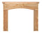 Shelf Fireplace Mantel Shelf - 68.5" Modern Unfinished Wood Mantel Shelf HomeRoots