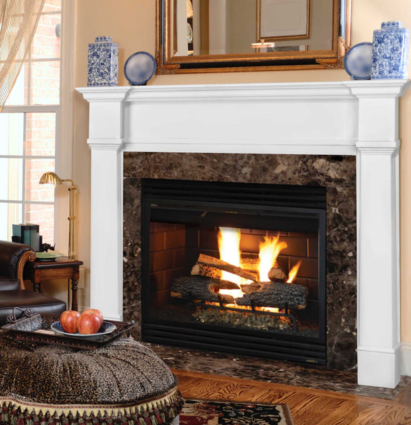 Shelf Fireplace Mantel Shelf - 78.6" White MDF Mantel Shelf HomeRoots