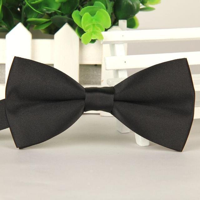 SHENNAIWEI High quality 2017 sale Formal commercial wedding butterfly cravat bowtie male marriage bow ties for men business lote-Black-JadeMoghul Inc.
