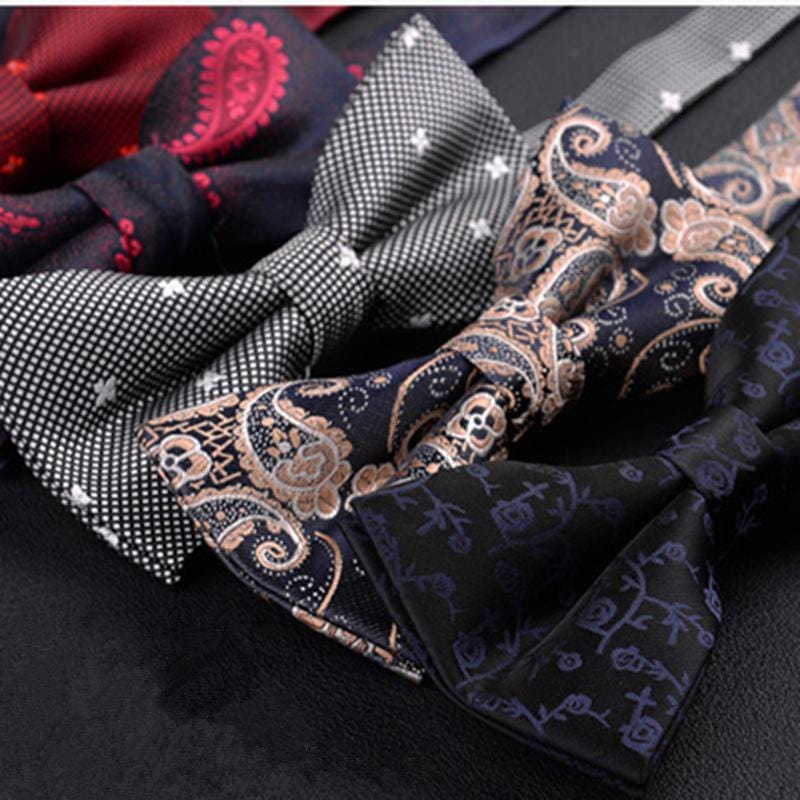 SHENNAIWEI High quality 2017 sale Formal commercial wedding butterfly cravat bowtie male marriage bow ties for men business lote-G1-JadeMoghul Inc.