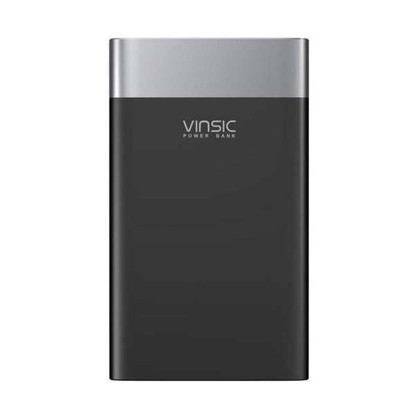 (Ship from Spain) Vinsic Terminator P3 20000mAh Quick Charge 3.0 Power Bank Type-C External Charger for iPhone X Xiaomi Mi8-China-Black Color-JadeMoghul Inc.
