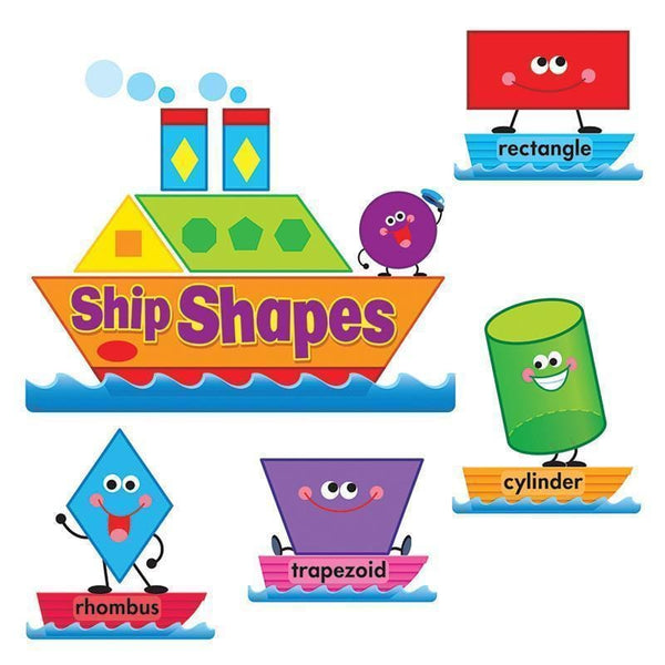 SHIP SHAPES & COLORS BB SET-Learning Materials-JadeMoghul Inc.