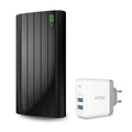 (Shipping From Russia) Vinsic Iron P6 20000mAh Power Bank External Battery Charger Dual USB for iPhone X iPhone 8 Samsung HTC-China-Add Dual USB Charger-JadeMoghul Inc.
