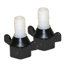 Shurflo by Pentair 1-2" Barb x 1-2" NPT-F Hex-Wingnut Straight Fitting [94-181-04]-Accessories-JadeMoghul Inc.