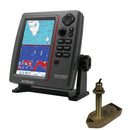 SI-TEX SVS-760CF Dual Frequency Chartplotter-Sounder w- Navionics+ Flexible Coverage & 307-50-200T 8P Transducer [SVS-760CFTH1]-GPS - Fishfinder Combos-JadeMoghul Inc.