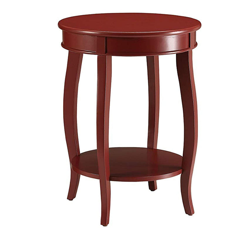 Trendy Side Table, Red