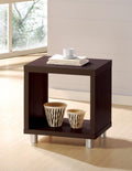 Tustin End Table, Espresso Brown